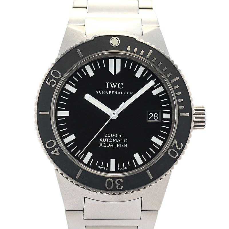 【中古】IWC GST AQUATIMER アイ・ダブリュー・シー GSTアクアタイマー 3536-001(IW353601)
