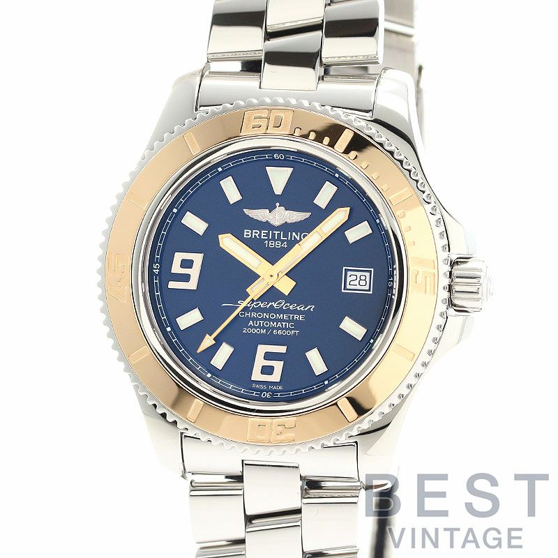 【中古】BREITLING SUPER OCEAN 44 ブライトリング スーパーオーシャン 44 C1739112/BA77/163A(C189B77PRS)