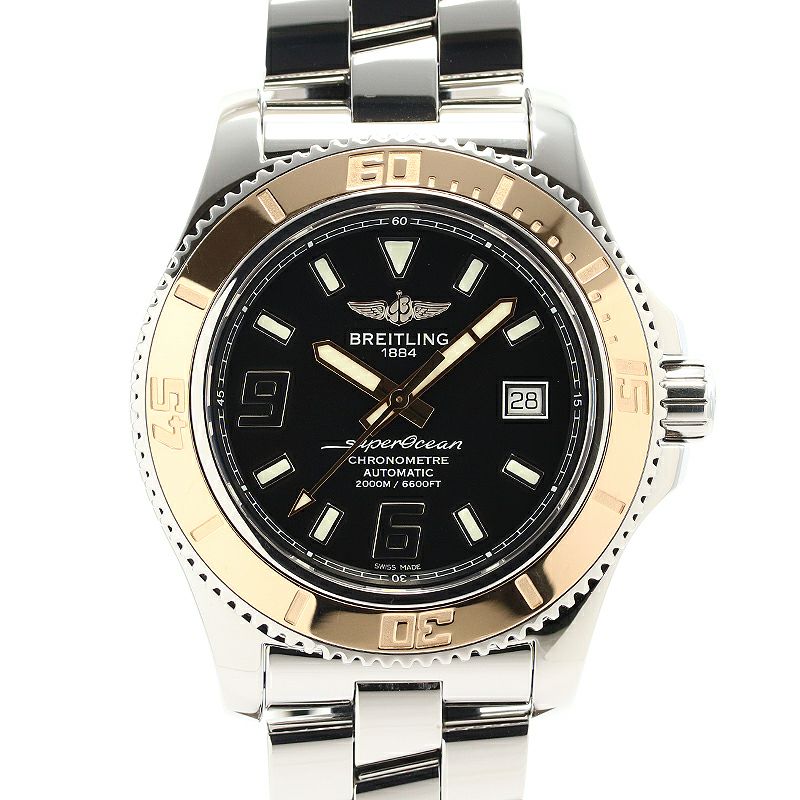 【中古】BREITLING SUPER OCEAN 44 ブライトリング スーパーオーシャン 44 C1739112/BA77/163A(C189B77PRS)