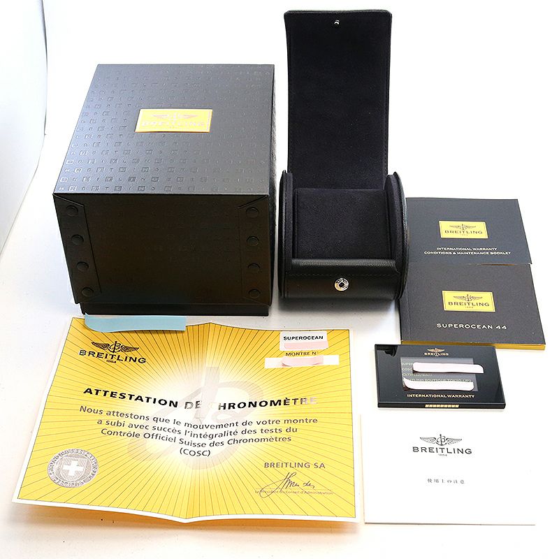 【中古】BREITLING SUPER OCEAN 44 ブライトリング スーパーオーシャン 44 C1739112/BA77/163A(C189B77PRS)