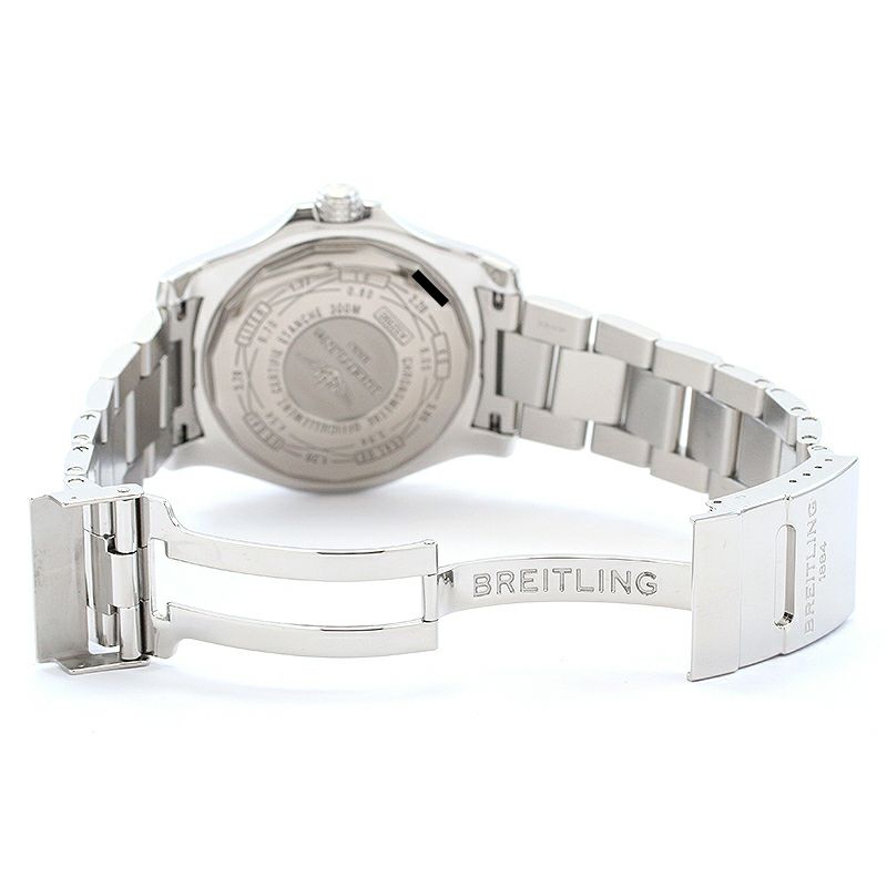 【中古】BREITLING <br>AVENGER II GMT MOTHER OF PEARL JAPAN EDITION <br>ブライトリング <br>アベンジャーII GMT マザーオブパール ジャパンエディション <br>A3239011/A809/170A (A329A-PPSS)
