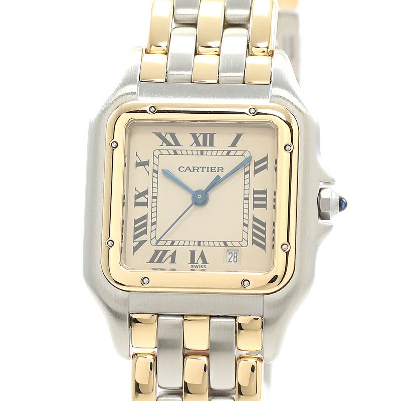 【中古】CARTIER PANTHERE DE CARTIER MEDIUM MODEL 3ROW カルティエ パンテール ドゥ カルティエ MM 3ロウ 83083244(839490)