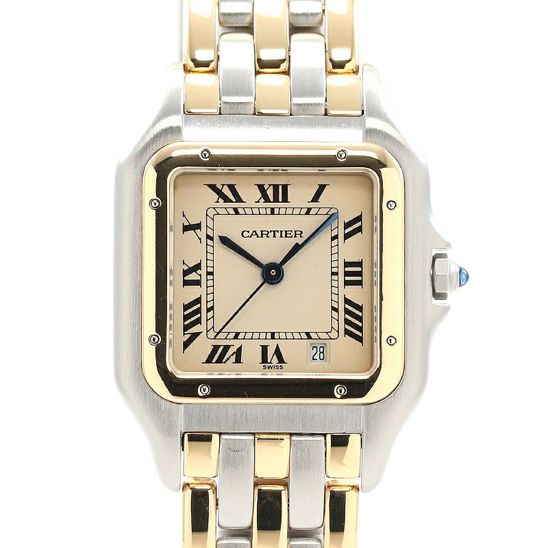 【中古】CARTIER PANTHERE DE CARTIER MEDIUM MODEL 3ROW カルティエ パンテール ドゥ カルティエ MM 3ロウ 83083244(839490)