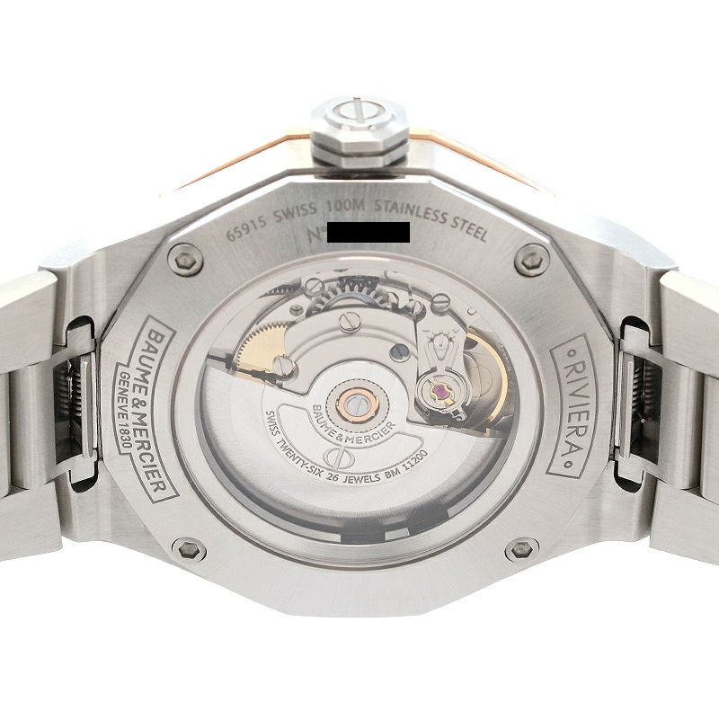 【中古】BAUME & MERCIER RIVIERA AUTOMATIC ボーム&メルシエ リビエラ オートマティック M0A10660