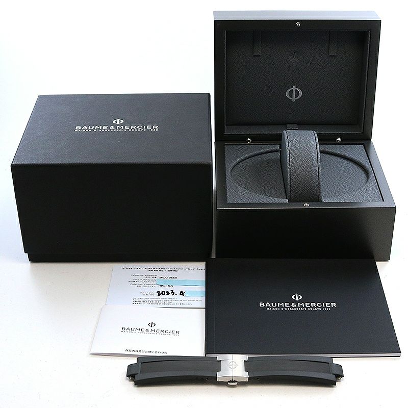 【中古】BAUME & MERCIER RIVIERA AUTOMATIC ボーム&メルシエ リビエラ オートマティック M0A10660