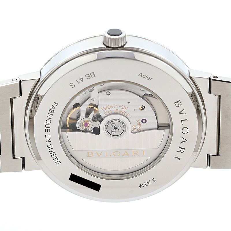 【中古】BVLGARI BVLGARI BVLGARI SOLO TEMPO ブルガリ ブルガリ・ブルガリ ソロテンポ 102928 (BB41SSD)