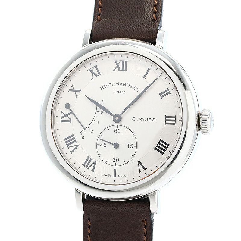 【中古】EBERHARD 8 DAYS GRANDE TAILLE エベラール 8デイズ グランタイユ 21017.2