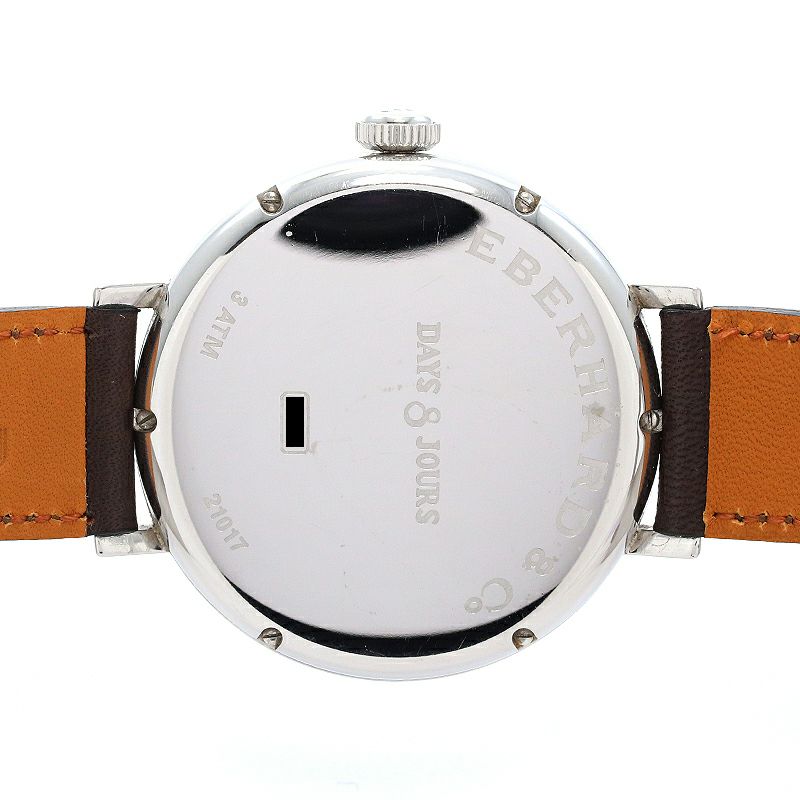 【中古】EBERHARD 8 DAYS GRANDE TAILLE エベラール 8デイズ グランタイユ 21017.2