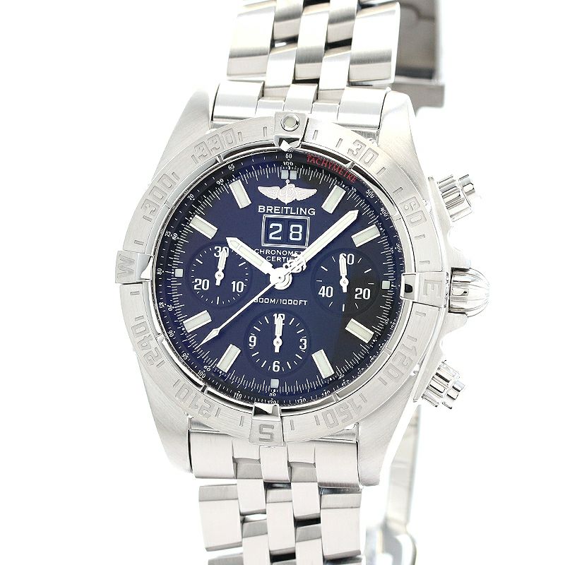 【中古】BREITLING CHRONOMAT BLACKBIRD ブライトリング クロノマット ブラックバード A4435910/B811 (A449B11PAS)