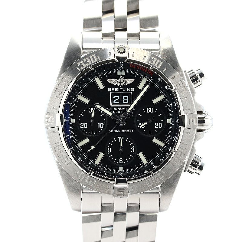 【中古】BREITLING CHRONOMAT BLACKBIRD ブライトリング クロノマット ブラックバード A4435910/B811 (A449B11PAS)