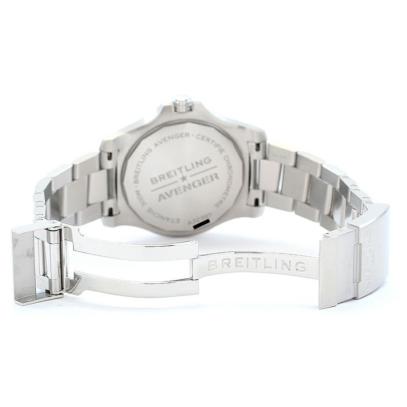 【中古】BREITLING AVENGER AUTOMATIC GMT 43 ブライトリング アベンジャー オートマチック GMT 43 A32397101A1A1