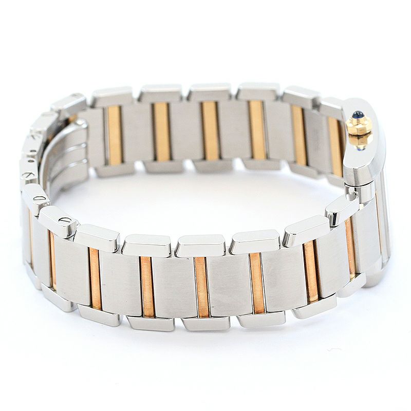 【中古】CARTIER TANK FRANCAISE SMALL MODEL カルティエ タンク フランセーズ SM W51007Q4