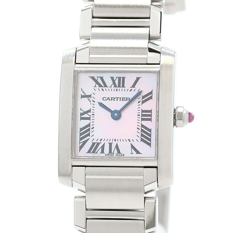 【中古】CARTIER TANK FRANCAISE SMALL MODEL カルティエ タンク フランセーズ SM W51028Q3