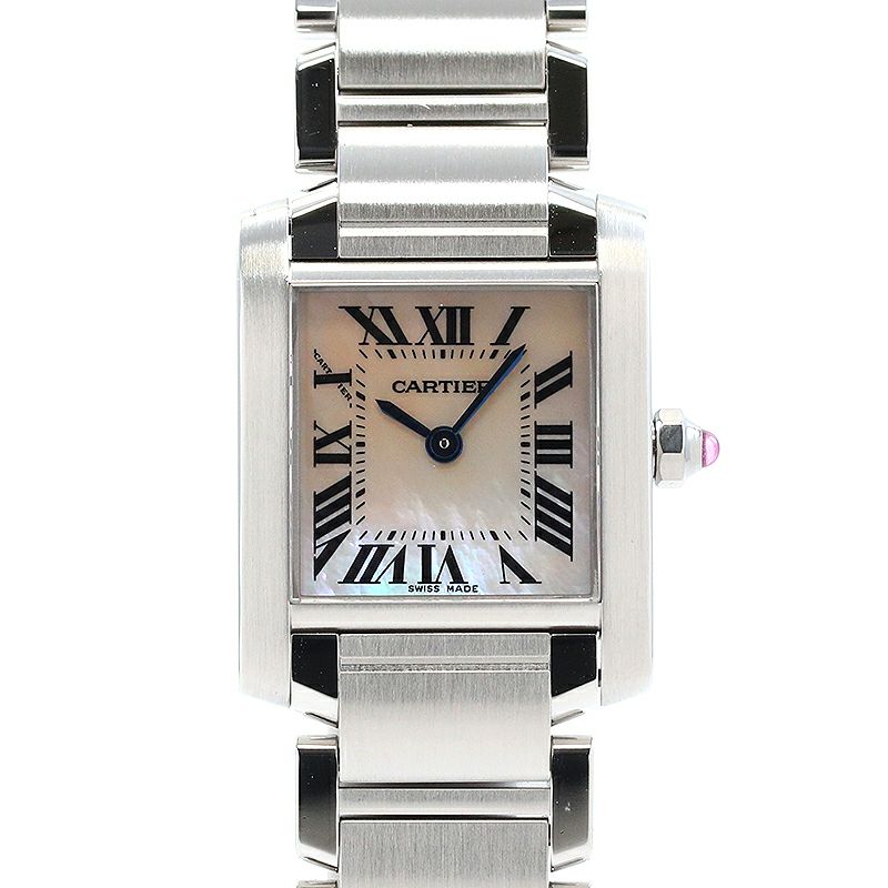 【中古】CARTIER TANK FRANCAISE SMALL MODEL カルティエ タンク フランセーズ SM W51028Q3