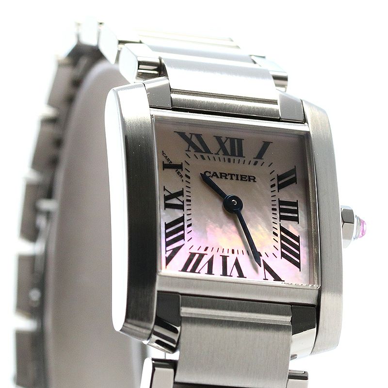 【中古】CARTIER TANK FRANCAISE SMALL MODEL カルティエ タンク フランセーズ SM W51028Q3