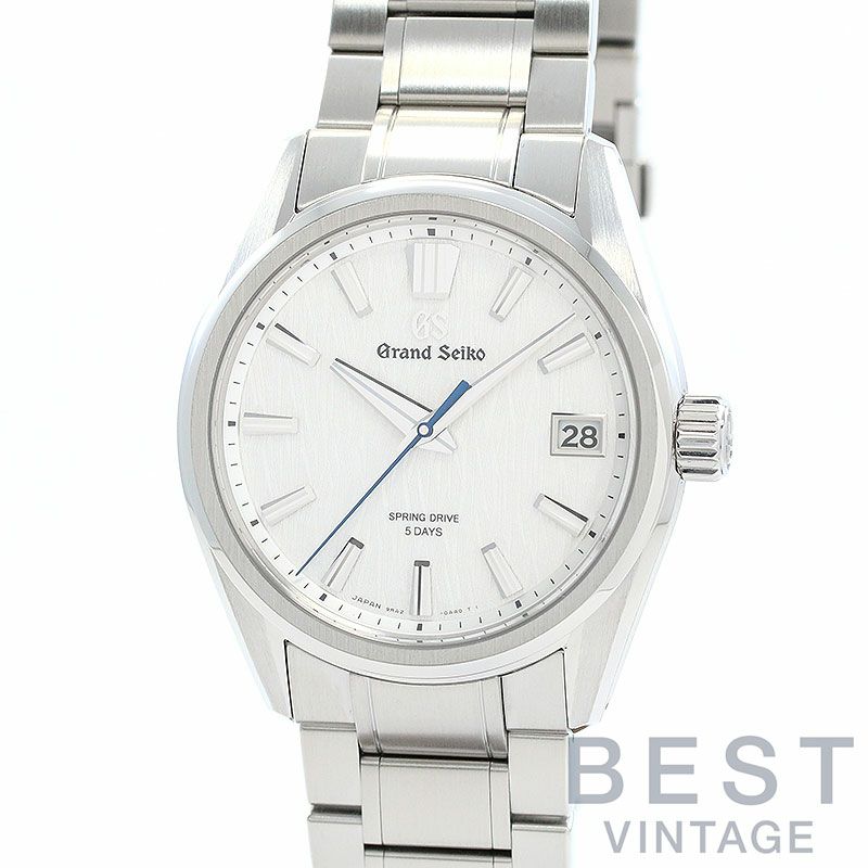 【中古】GRAND SEIKO EVOLUTION 9 COLLECTION 9R SPRING DRIVE WHITE BIRCH グランドセイコー エボリューション9 コレクション 9Rスプリングドライブ 白樺 SLGA009 (9RA2-0AB0)