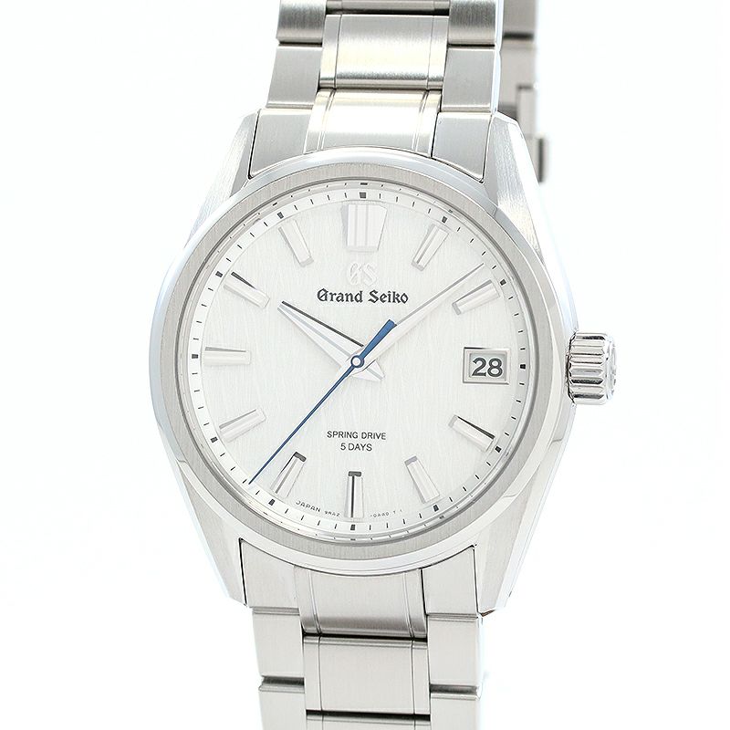 【中古】GRAND SEIKO EVOLUTION 9 COLLECTION 9R SPRING DRIVE WHITE BIRCH グランドセイコー エボリューション9 コレクション 9Rスプリングドライブ 白樺 SLGA009 (9RA2-0AB0)