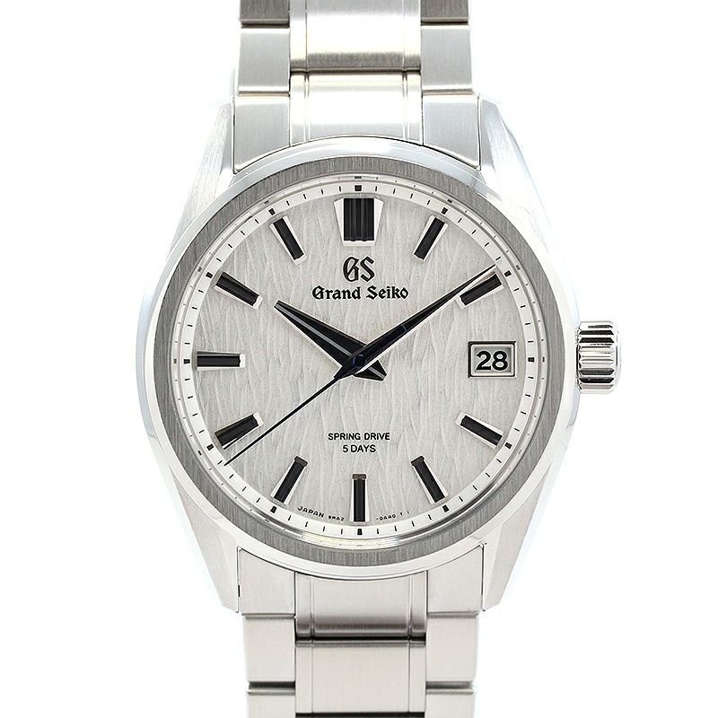 【中古】GRAND SEIKO EVOLUTION 9 COLLECTION 9R SPRING DRIVE WHITE BIRCH グランドセイコー エボリューション9 コレクション 9Rスプリングドライブ 白樺 SLGA009 (9RA2-0AB0)