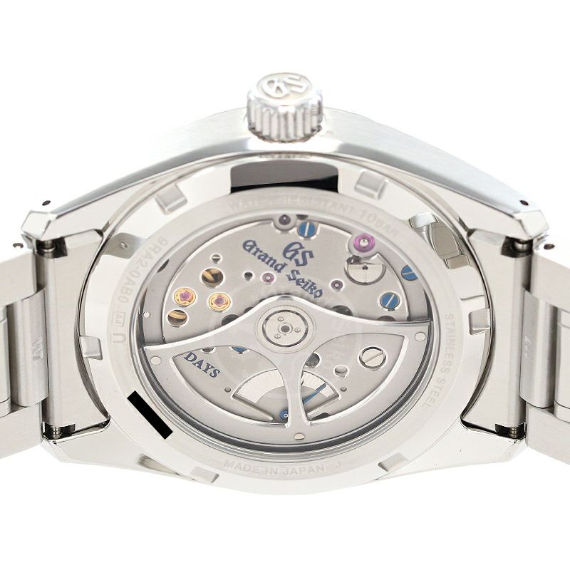 【中古】GRAND SEIKO EVOLUTION 9 COLLECTION 9R SPRING DRIVE WHITE BIRCH グランドセイコー エボリューション9 コレクション 9Rスプリングドライブ 白樺 SLGA009 (9RA2-0AB0)