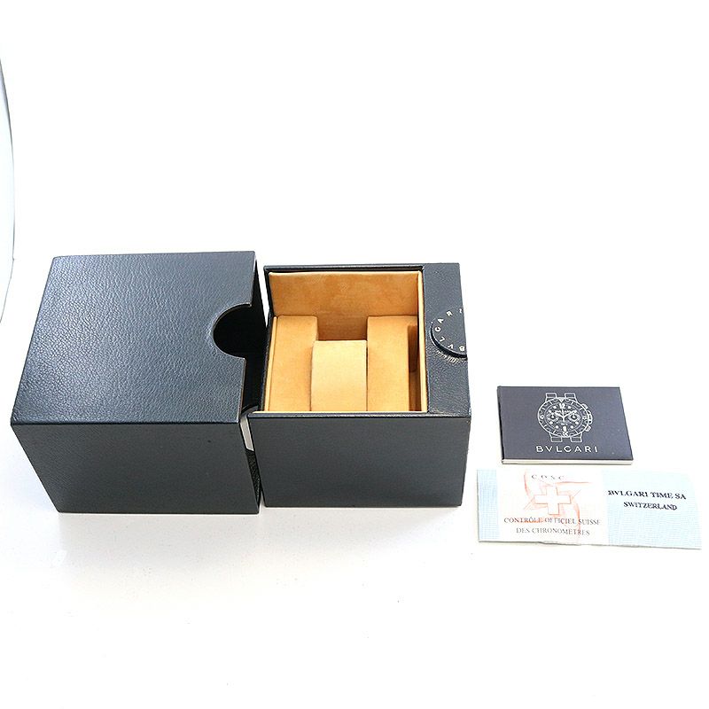 【中古】BVLGARI DIAGONO SCUBA CHRONOGRAPH ブルガリ ディアゴノ スクーバ クロノグラフ SCB38SSD