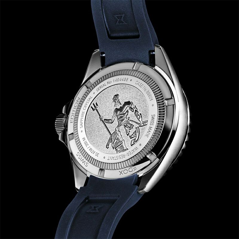 EDOX NEPTUNIAN GRANDE RESERVE DATE AUTOMATIC エドックス ネプチュニアン グランデ リザーブ デイト オートマティック 80801-3BUCA-BUIN