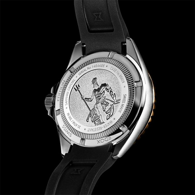 EDOX NEPTUNIAN GRANDE RESERVE DATE AUTOMATIC エドックス ネプチュニアン グランデ リザーブ デイト オートマティック 80801-3VCA-VDN