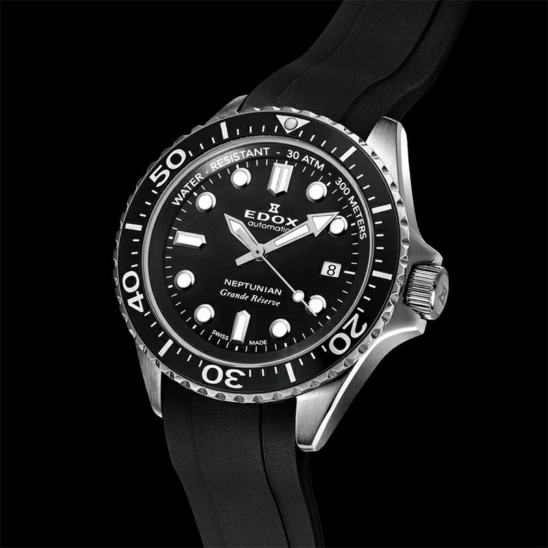 EDOX NEPTUNIAN GRANDE RESERVE DATE AUTOMATIC エドックス ネプチュニアン グランデ リザーブ デイト オートマティック 80801-3NCA-NIN