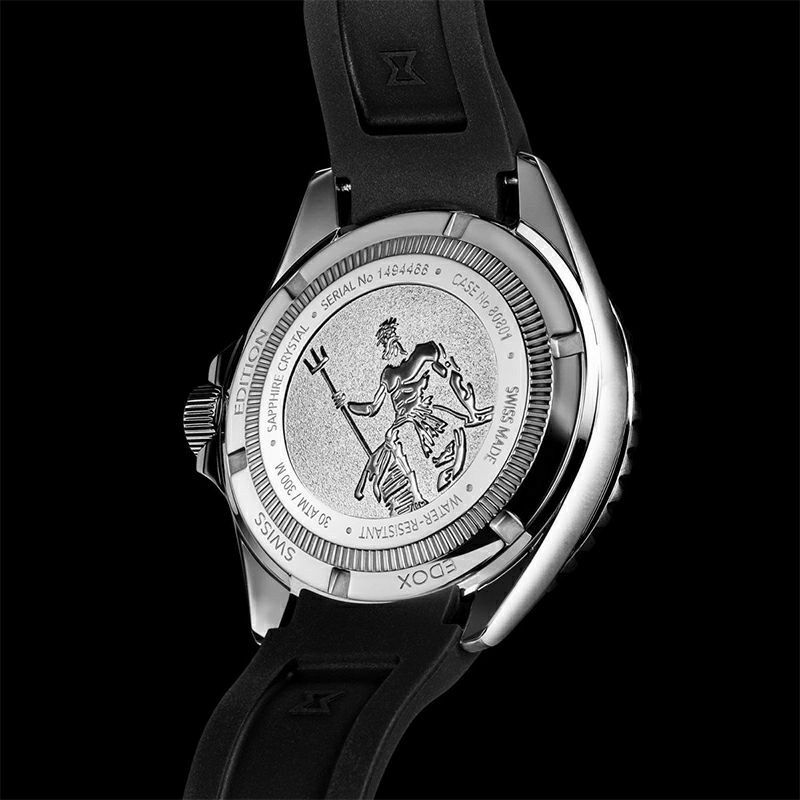 EDOX NEPTUNIAN GRANDE RESERVE DATE AUTOMATIC エドックス ネプチュニアン グランデ リザーブ デイト オートマティック 80801-3NCA-NIN