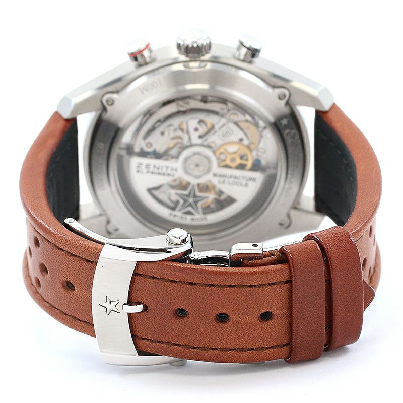 【中古】ZENITH EL PRIMERO 36,000 VpH CLASSIC CARS ゼニス エル・プリメロ 36,000VpH クラシック カーズ 03.2046.400/25.C771