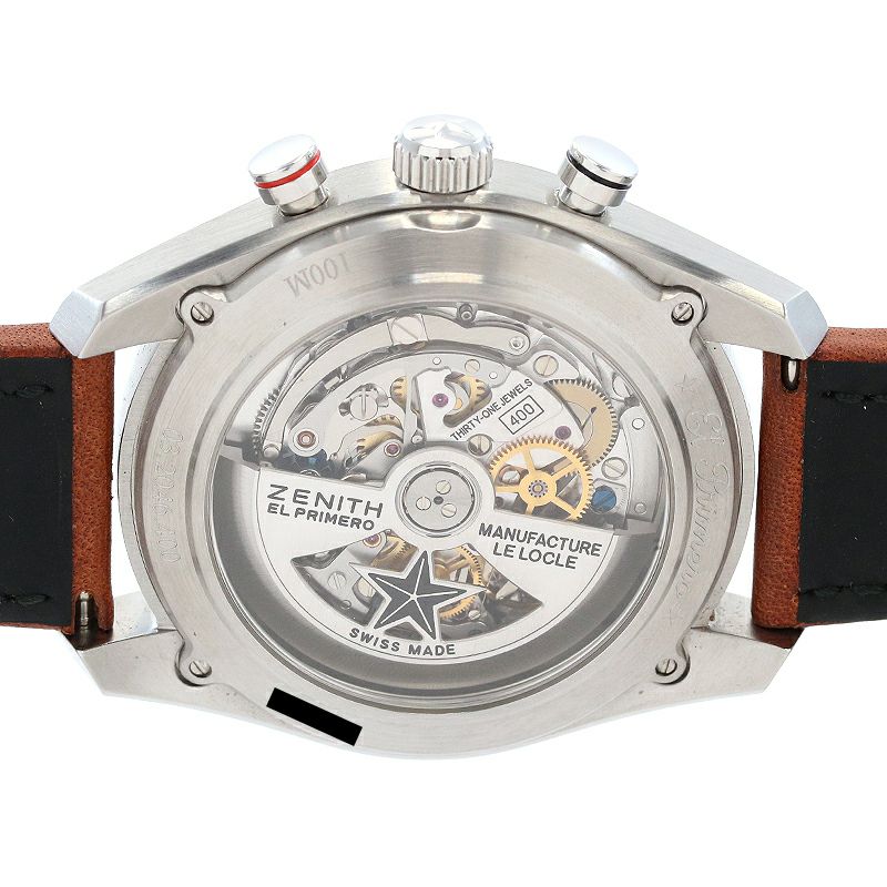 【中古】ZENITH EL PRIMERO 36,000 VpH CLASSIC CARS ゼニス エル・プリメロ 36,000VpH クラシック カーズ 03.2046.400/25.C771