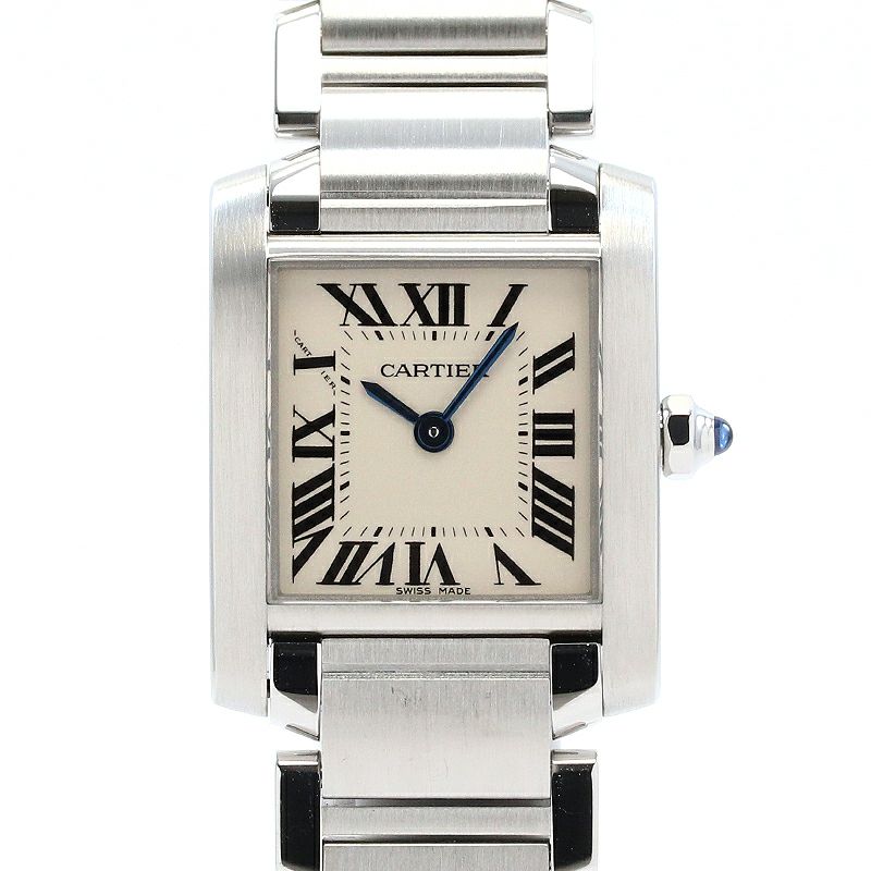 【中古】CARTIER TANK FRANCAISE SMALL MODEL カルティエ タンク フランセーズ SM W51008Q3