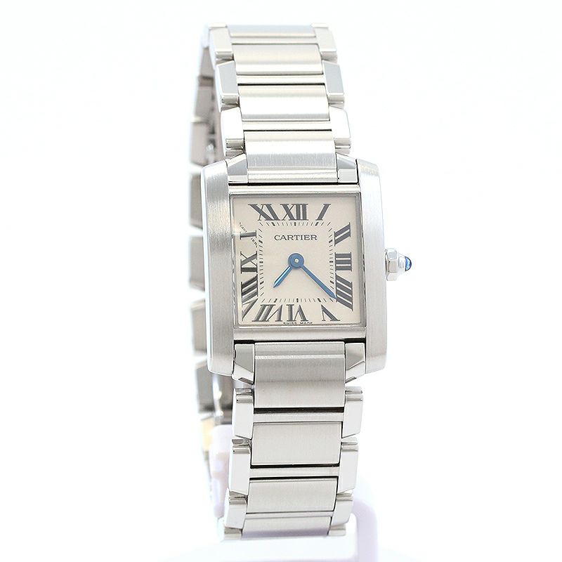 【中古】CARTIER TANK FRANCAISE SMALL MODEL カルティエ タンク フランセーズ SM W51008Q3