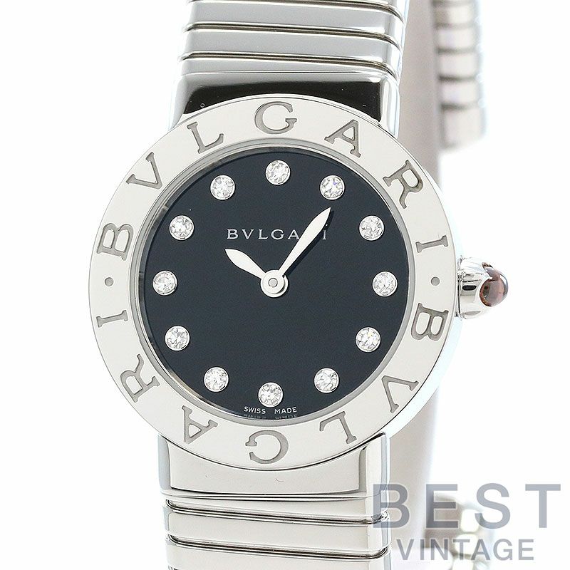 【中古】BVLGARI BVLGARI BVLGARI TUBOGAS S SIZE BANGLE ブルガリ ブルガリ・ブルガリ トゥボガス Sサイズバングル 102223 (BBL262TBSS/12.S / BBL26STS)