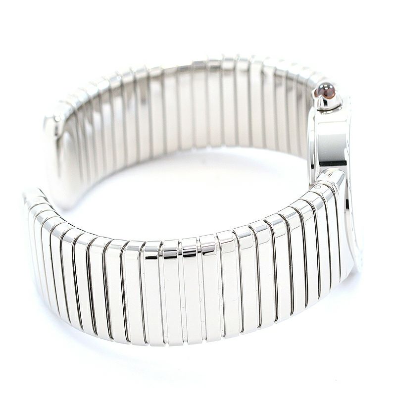 【中古】BVLGARI BVLGARI BVLGARI TUBOGAS S SIZE BANGLE ブルガリ ブルガリ・ブルガリ トゥボガス Sサイズバングル 102223 (BBL262TBSS/12.S / BBL26STS)