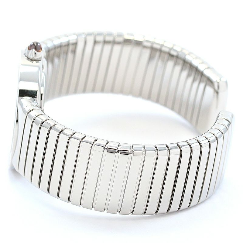 【中古】BVLGARI BVLGARI BVLGARI TUBOGAS S SIZE BANGLE ブルガリ ブルガリ・ブルガリ トゥボガス Sサイズバングル 102223 (BBL262TBSS/12.S / BBL26STS)