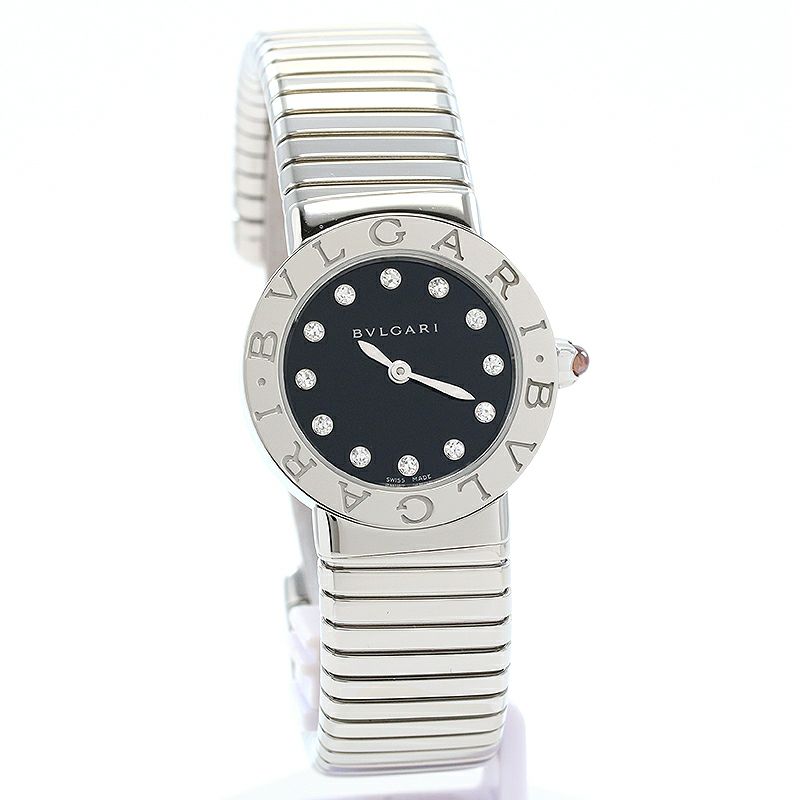 【中古】BVLGARI BVLGARI BVLGARI TUBOGAS S SIZE BANGLE ブルガリ ブルガリ・ブルガリ トゥボガス Sサイズバングル 102223 (BBL262TBSS/12.S / BBL26STS)