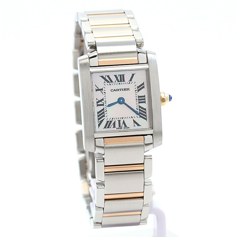 【中古】CARTIER TANK FRANCAISE SMALL MODEL カルティエ タンク フランセーズ SM W51027Q4