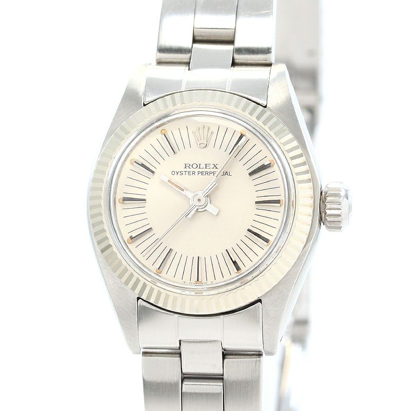 【お気に入り】 中古】ROLEX オイスター ロレックス LADY PERPETUAL OYSTER 時計