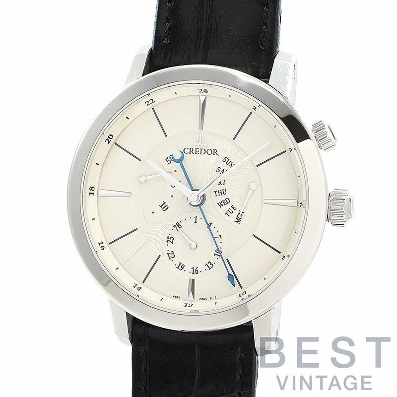 【中古】SEIKO CREDOR NODE DAY-DATE POWER RESERVE セイコー クレドール ノード デイデイト パワーリザーブ GCBT997 (4S76-00A0)