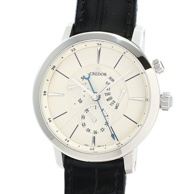 【中古】SEIKO CREDOR NODE DAY-DATE POWER RESERVE セイコー クレドール ノード デイデイト パワーリザーブ GCBT997 (4S76-00A0)