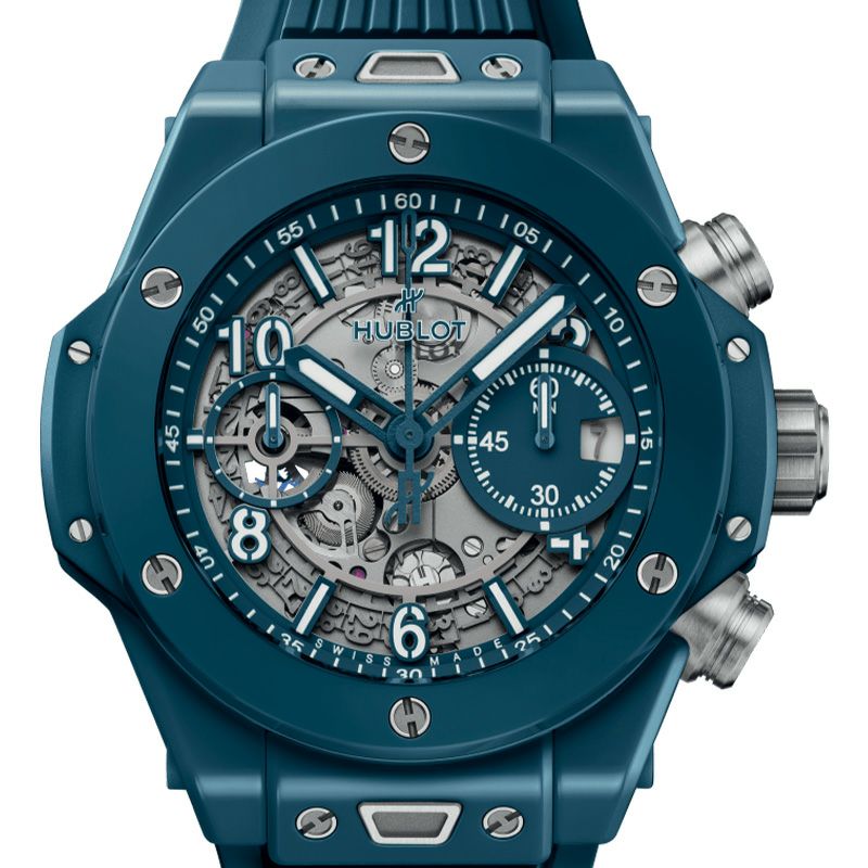 HUBLOT BIG BANG UNICO PETROL BLUE CERAMIC ウブロ ビッグ・バン ウニコ ペトロールブルーセラミック 441.ES.5121.RX