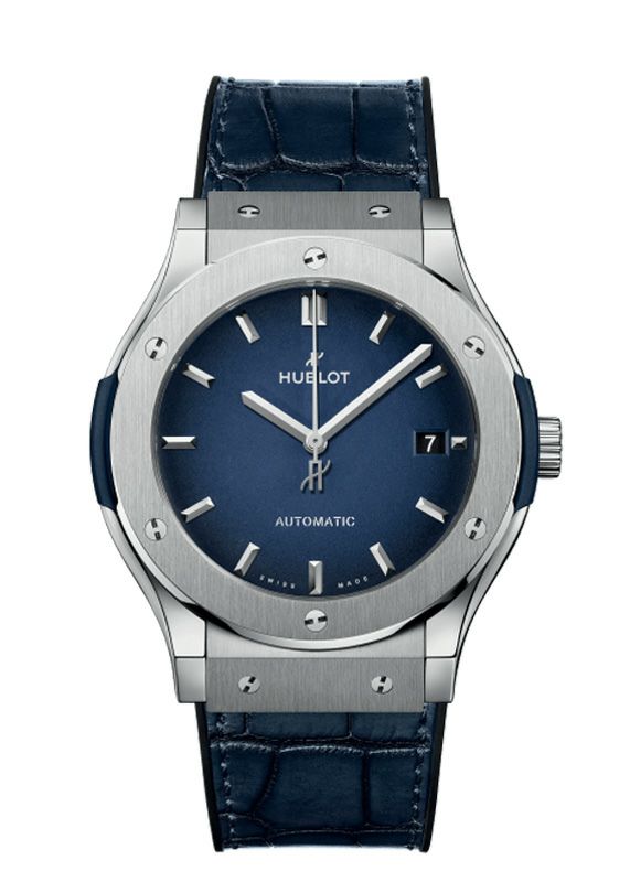 HUBLOT CLASSIC FUSION TITANIUM DEEP BLUE ウブロ クラシック・フュージョン チタニウム ディープブルー 511.NX.6670.LR.JPN