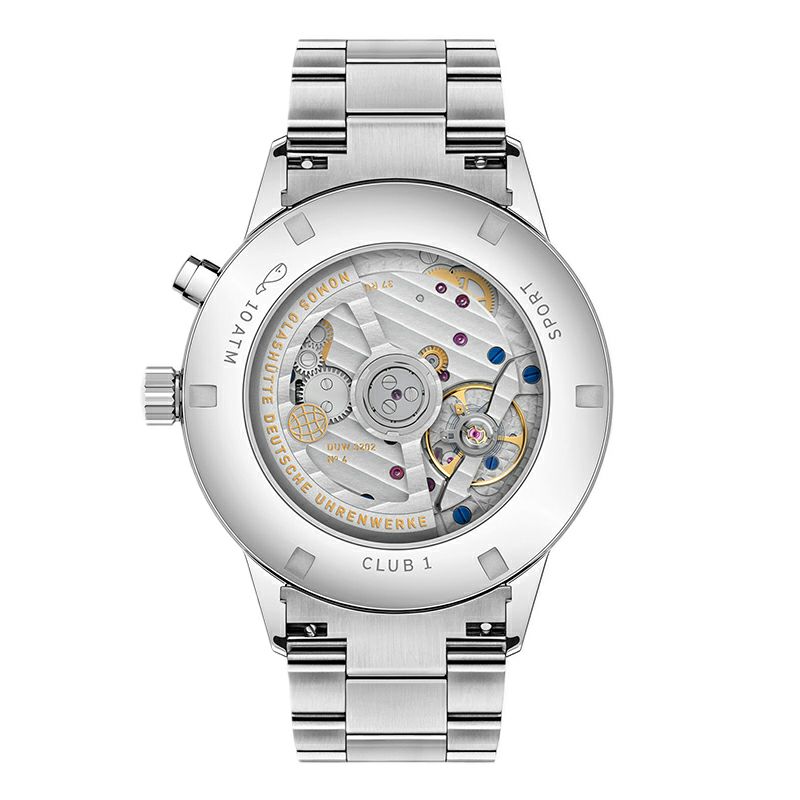 NOMOS GLASHUETTE Club Sport neomatik Worldtimer Silver ノモス グラスヒュッテ クラブ・スポーツ ネオマティック ワールドタイマー シルバー NM791