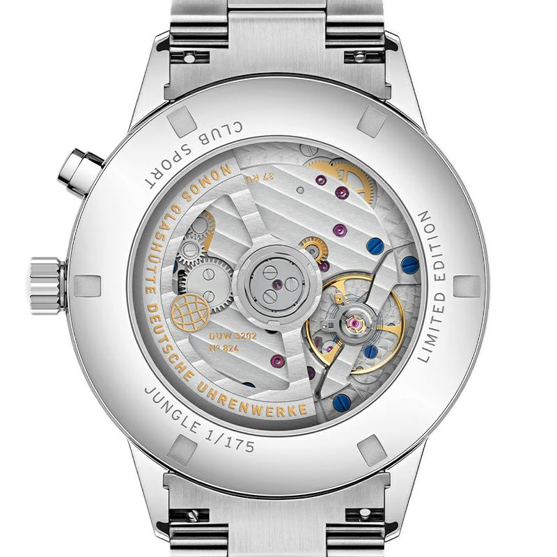 NOMOS GLASHUETTE Club Sport neomatik Worldtimer Jungle ノモス グラスヒュッテ クラブ・スポーツ ネオマティック ワールドタイマー ジャングル NM790.S2