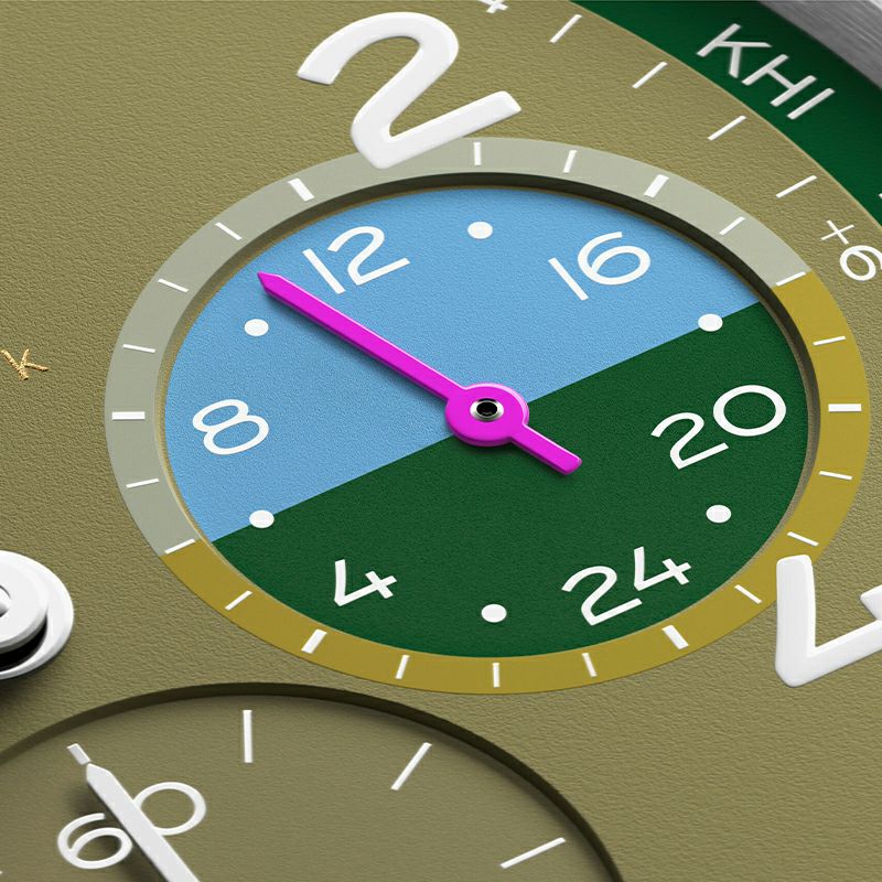 NOMOS GLASHUETTE Club Sport neomatik Worldtimer Jungle ノモス グラスヒュッテ クラブ・スポーツ ネオマティック ワールドタイマー ジャングル NM790.S2