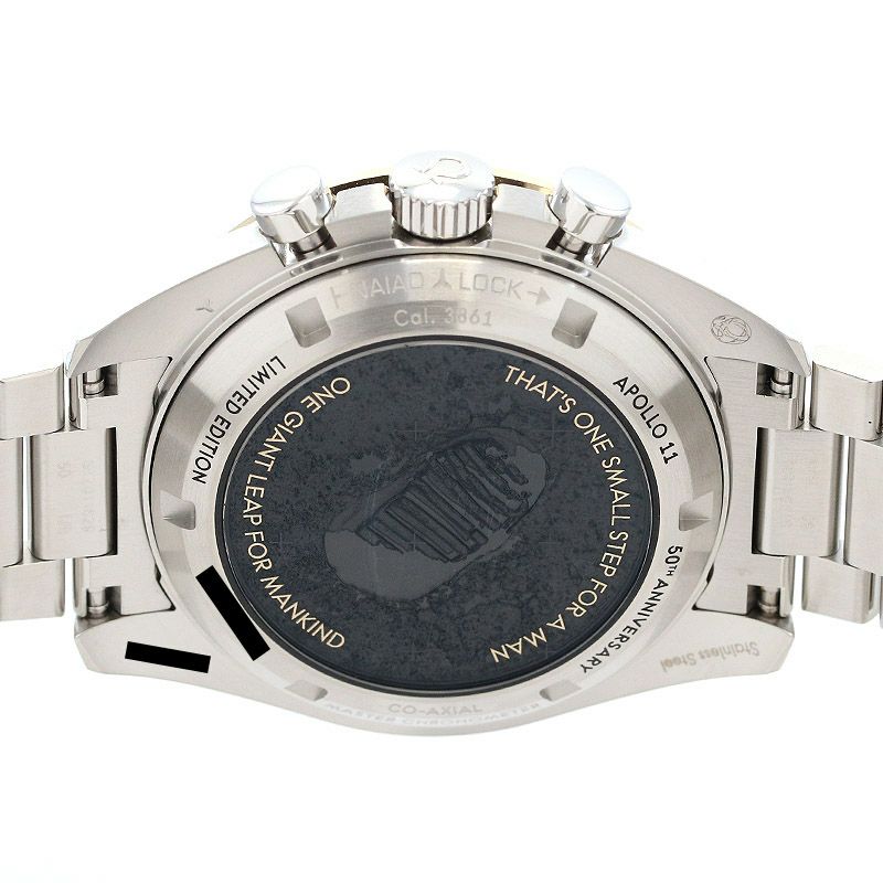 【中古】OMEGA SPEEDMASTER MOONWATCH PROFESSIONAL APPOLO 11 50TH ANNIVERSARY EDITION オメガ スピードマスター ムーンウォッチ プロフェッショナル アポロ11号計画 50周年記念モデル 310.20.42.50.01.001