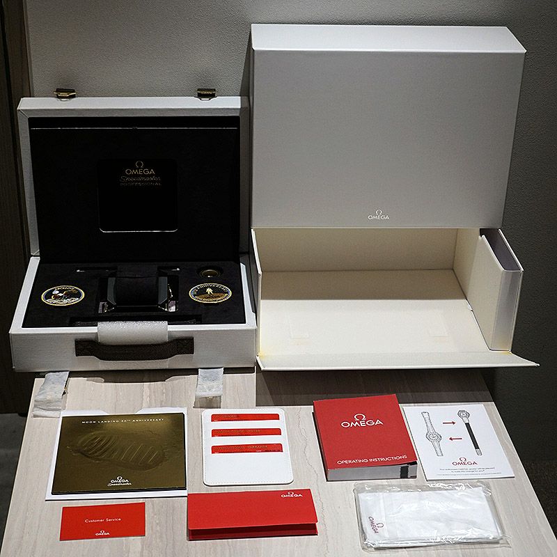 【中古】OMEGA SPEEDMASTER MOONWATCH PROFESSIONAL APPOLO 11 50TH ANNIVERSARY EDITION オメガ スピードマスター ムーンウォッチ プロフェッショナル アポロ11号計画 50周年記念モデル 310.20.42.50.01.001