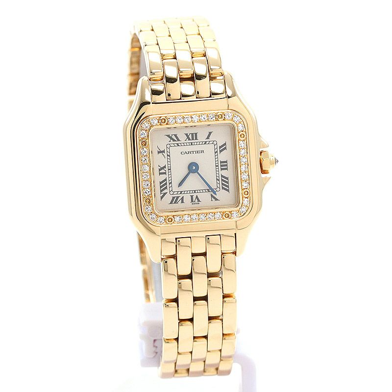 【中古】CARTIER PANTHERE CLASSIQUE ET FIGARO SMALL MODEL カルティエ パンテール クラシック＆フィガロ SM WF3070B9