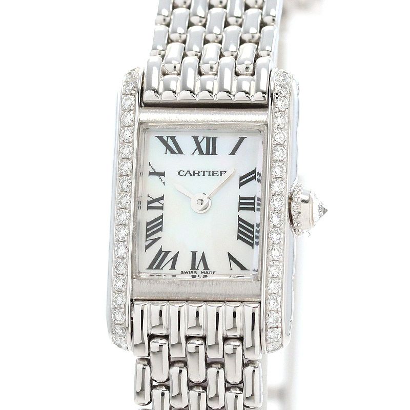 【中古】CARTIER TANK MINI MODEL ASIA LIMITED EDITION カルティエ タンク ミニ アジア限定 WB2032U3