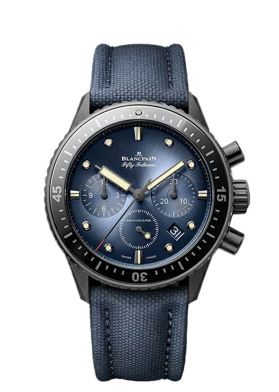 BLANCPAIN <br>FIFTY FATHOMS BATHYSCAPHE FLYBACK CHRONOGRAPH  <br>ブランパン <br>フィフティ ファゾムス バチスカーフ フライバック クロノグラフ <br>5200-0140-O52A